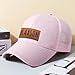 Personalized Baby Baseball Cap with Mesh - Toddler Pink Baseball Hat Infant Baseball Caps Baby Ball Cap Toddler Hat Kids Baseball Cap