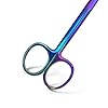 XTRM CRAFT North Bend Craft Scissors 4.5" Rainbow - Precision Cutting Shears, Multicolor Crafting Scissors - for DIY Projects & Craft Tasks #4