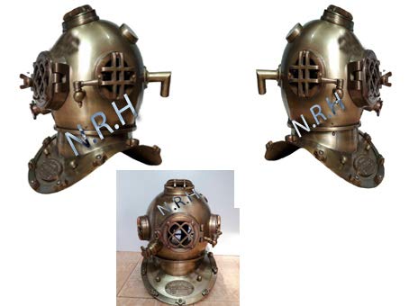 Maritime Deep Sea Divers Antique Brown 18
