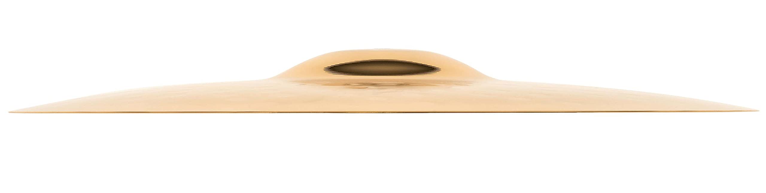 Meinl Cymbals Classics Custom Brilliant Piatto Crash Medium 15 pollici (38,10cm) per Batteria - Bronzo B12, Finitura Brillante, Prodotto in Germania (CC15MC-B)