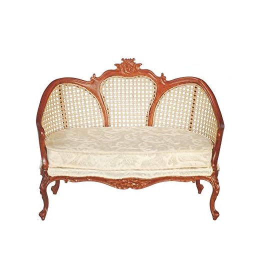 Miniature Walnut Louis XV Settee