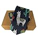 MZERSE Fashion Neckties Mens Shirt Uniform Skinny Tie for Business Holiday Necktie Llama Alpaca Cactus