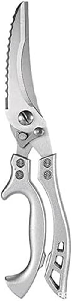 Kitchen Scissors, Stainless Steel, Multi-functional, Sharp Chicken Bone Shears, Household Food Scissors