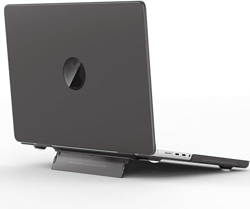 Miniatura 5 de Funda negra adecuada para MacBook Air de 13 pulgadas con soporte modelo A2337 A2179 A1932, 2022 2021 2020 2019 2018