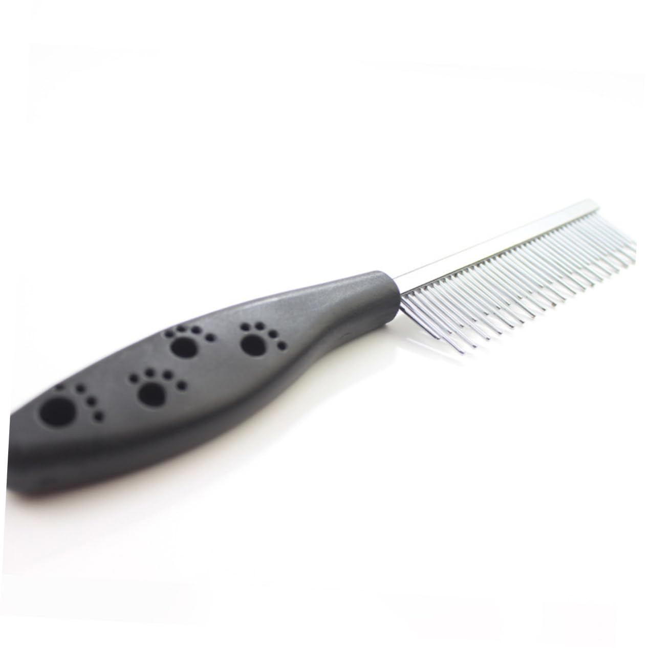 DOITOOL Dog Comb for Grooming Pet Gooming Tool Massaging Effect Slip Handle for Easy Use Random Style