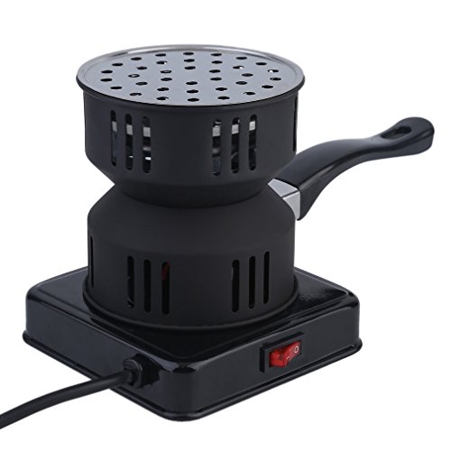 shuangcong 600 W SX-A13 Elektrischer Kohleanzünder für Shisha schwarz – Bild 3