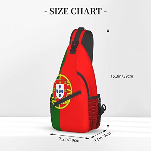 Mochila bandolera Portugal unisex para uso diario miniatura 4