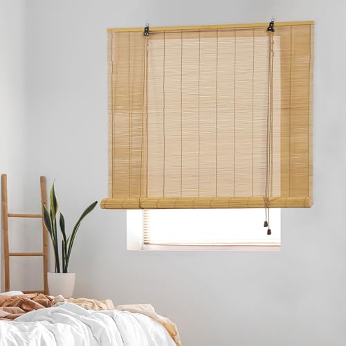 Store en bambou premium STORESBASIC de haute qualité en bois - 3