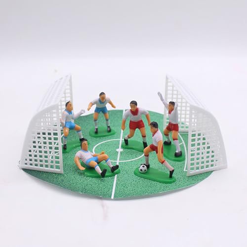 Accesorios de fútbol para decorar pasteles en fiestas de cumpleaños y eventos deportivos 6