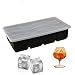 Produktbild Eiswürfelformen Silikon mit Deckel, Ytesky XXL Eiswürfel Form Eiswürfelbehälter BPA Frei Eiswürfelbereiter 5 cm Große Eiskugeln Runde Eiskugelformer Ice Tray Ice Cube für Bier Cocktails Whisky(1)
