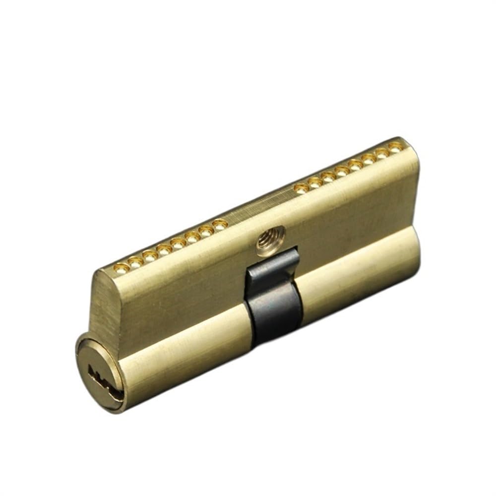 Barrel Lock Door Cylinder Hardware Biased Lock 65-110MM AB Key Anti-Theft Entrance Brass Lengthened Core Extended Custom(85(37.5-47.5))