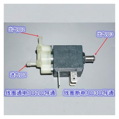 Électrovanne normalement ouverte 220V compatible série E588 pour vapeur et eau - 5