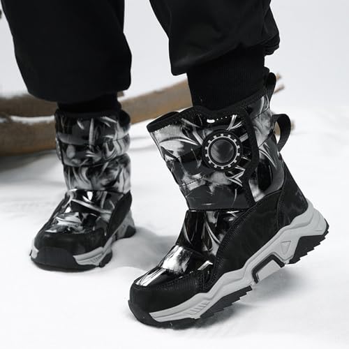 Kids Snow Boots For Girls Winter Boot Waterproof Warm Anti-Slip Shoes Kids Snow Boots Insulated Snow Boots For Boys3
