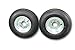 Antego Tire and Wheel (Set of 2) 4.80-8 Tire and Wheel Assemblies, Galvanized 4 Lug Trailer Tires and Wheels, 6 Ply, Load Range C