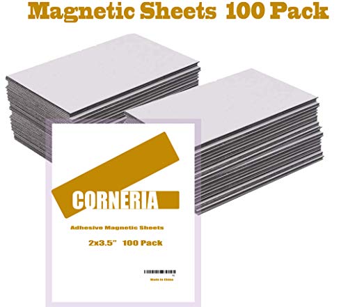 Corneria Self Adhesive Business Card Magnets 20mil - Peel and Stick - Pack