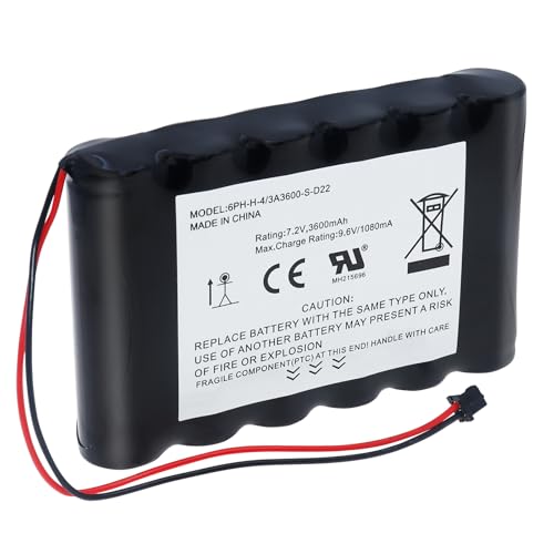 Batterie DSC IMPASSA 9057 de rechange 3600mAh à haute autonomie pour alarme