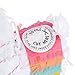 Juvale Mini Pinata Llama 3-Pack - 4.9 x 2.1 x 10.2 In, Multicolor & Gold - Party Favors & Candy-Filled Mini Pinatas for Llama Fiesta, Party Decorations & Table Decor