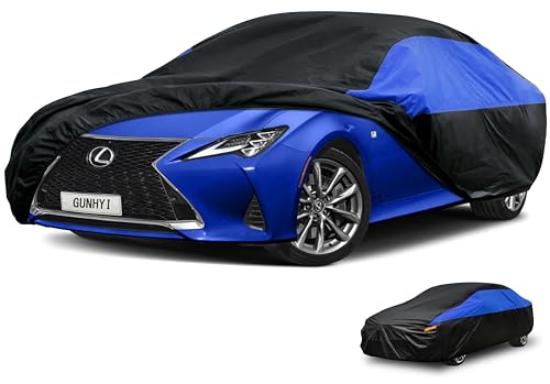 Image of GUNHYI Lexus Car Cover Custom Fit Lexus RC RC200 RC300 RC350 Waterproof All Weather, Lightweight Full Exterior Cover Outdoor Sun UV Rain Dust Snow Wind Protection.