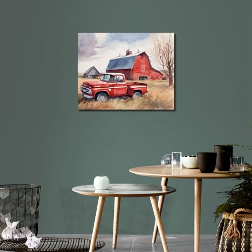 Rebotipy JJB American Farm Diy Paint By Numbers For Adults Red Barn Vintage Truck Paint thumb #3