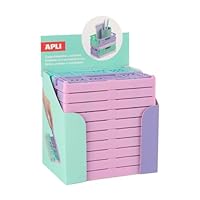 Cajas Pequeñas Plegables Y Apilables APLI | Pack De 10, Tamaño 140x60x105 Mm | Color Azul, Ideales Para Organizar Y Decorar