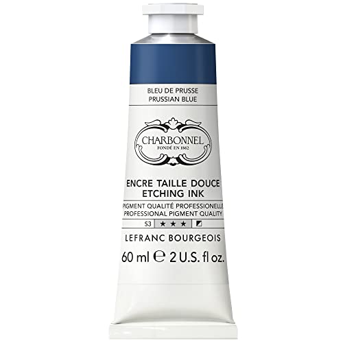 Charbonnel Encre Taille Douce Lefranc Bourgeois Bleu De Prusse premium