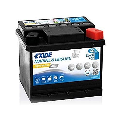 Exide ES450 Equipment GEL Versorgungsbatterie 12V 40Ah 450Wh 280A