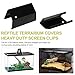 4 Pack Reptile Terrarium Covers Heavy Duty Screen Clips for Zilla Tank 30 Gallon or Larger, Aquarium Lid Clips for Reptile Tank Lid, Rreptile Enclosure Lock for Amphibian and Turtle Terrarium Covers