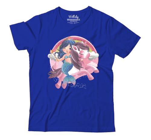 Image of Girls Regular Fit Cotton T-Shirt