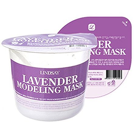 Lindsay Lavender Modeling Rubber Mask with Free Konjac Sponge - Refine and Tone the skin