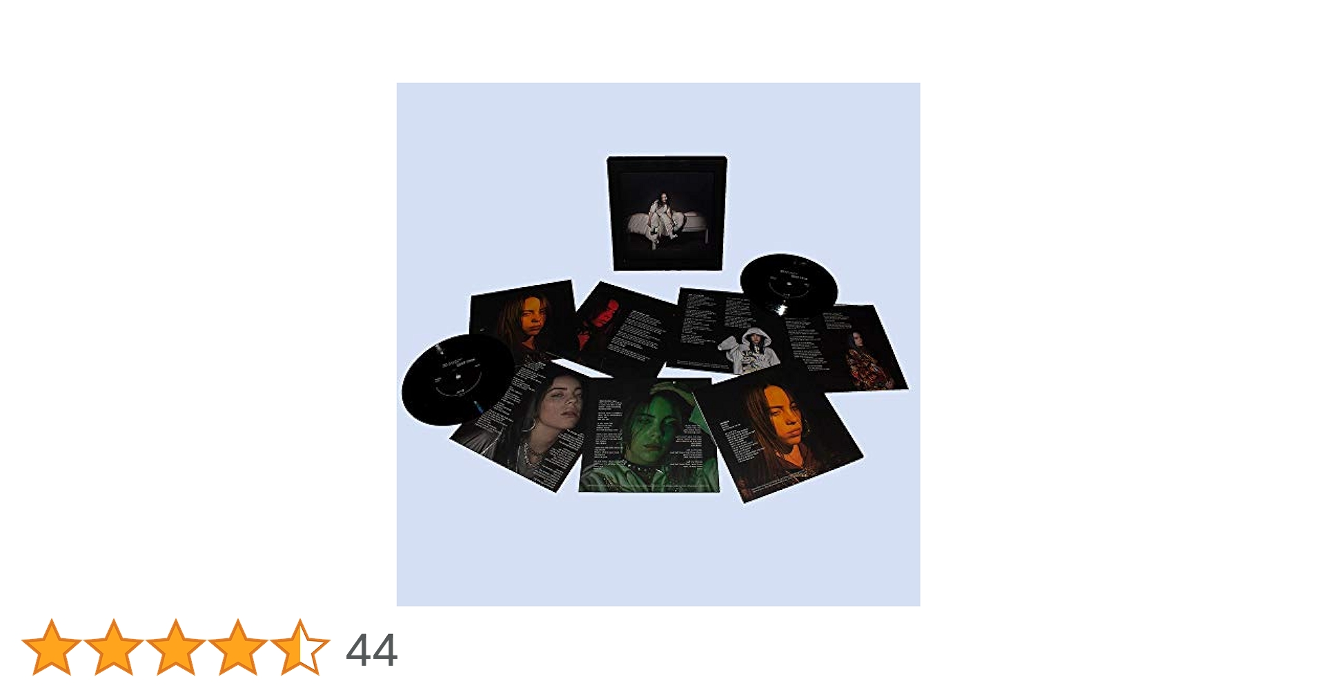 Billie Eilish レコード Limited 7 x 7 Box Billie Eilish - When We All Fall Asleep, Where Do We Go