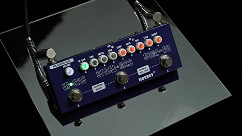 HOEREV Pédale de guitare multi-effets Delay Reverb Phase Distortion Overdrive Pédale multi-effets pour guitare basse… - Les Beatles, Paul McCartney, John Lennon, RIngo Starr, George Harrison HOEREV Pédale de guitare multi-effets Delay Reverb Phase Distortion Overdrive Pédale multi-effets pour guitare basse… – Image 5