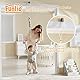 FUNLIO 2-in-1 Baby-Türspringer mit Türklemme und Laufgurt für 6-24 Monate. Stabiler Sprungmechanismus mit verstellbarem Gurt, einfach zu montieren und zu verstauen - Grau