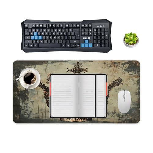 Mouse Pad Grande VstaDank Elegante Calavera Corona miniatura 4
