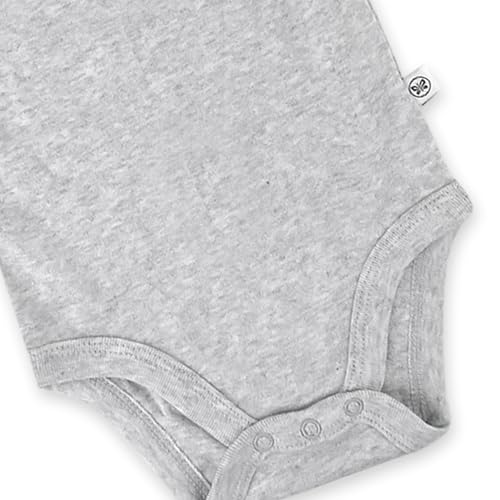 Image of HonestBaby unisex-baby Organic Cotton Short Sleeve Bodysuits Multipack