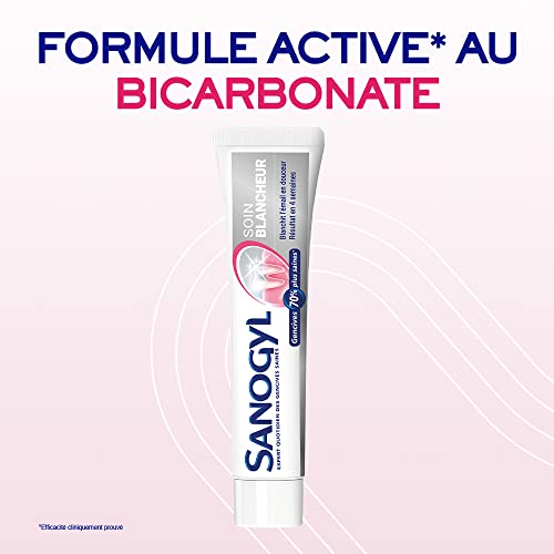 Sanogyl Zahnpasta Pflege Weißeur Tube 8 x 75 ml – Bild 4