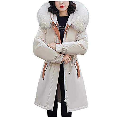 Manteaux avec sac gilet brillant et veste coton dense contre le froid