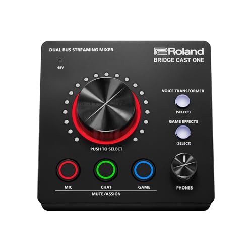 ローランド Roland/BRIDGE CAST ONE/ゲーミングDACアンプ/オーディオインターフェース/配信/ゲーミングミキサー/Mac/Windows / PS5 / ボイチェン/ブリッジキャスト ワン/BRC-ONE