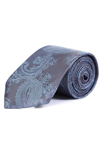 Image of Random Stripe Necktie For Men jacquard Self Drsign Fabric Ties