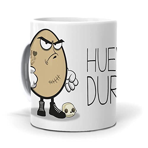Taza Dibujos | Huevo Duro | Diseño Original para Divertirse en el Desayuno | No Fallaras con Este Regalo | Garantía de Devolución | Taza de Café 350 ML Taza Dibujos | Huevo Duro | Diseño Original para Divertirse en el Desayuno | No Fallaras con Este Regalo | Garantía de Devolución | Taza de Café 350 ML