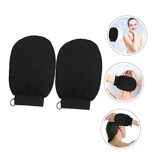 TIDTALEO Luvas esfoliantes para banho, luvas de chuveiro, luvas de espuma de banho, removedor de pel