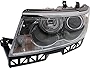 Evan Fischer Driver Side Headlight Compatible with 2007-2009 Lincoln MKZ & 2006 Zephyr - FO2502234