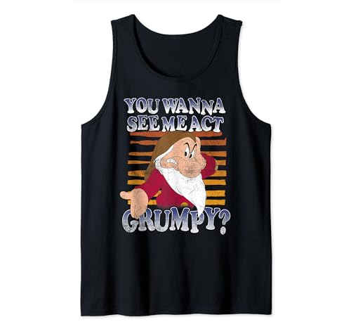 Débardeur Grumpy Disney en coton léger pour look décontracté