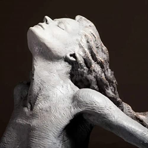 Ornaments Statues Faith Jumping Bronze Sculpture Girl Yearning For Liberty Statue Resin Ornaments Home #TOP3