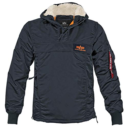 Alpha Ind. - Chaqueta - para Hombre Repl.-Blue M