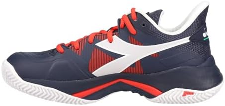 Diadora Tênis masculino B.Icon 2 Clay Corsair azul e branco