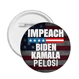Impeach Biden Kamala Harris Pelosi Adult Dust Mask Adjustable Dust Face with 2 Filter4040