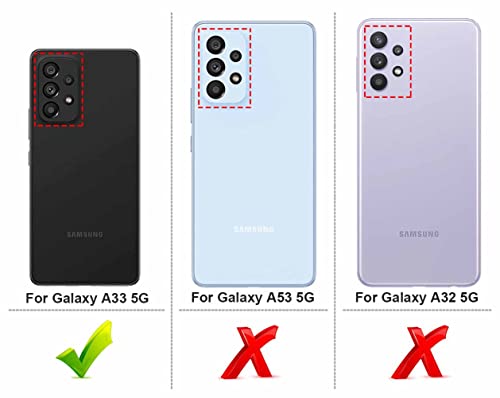 Richgle Compatibile con Cover Samsung Galaxy A33