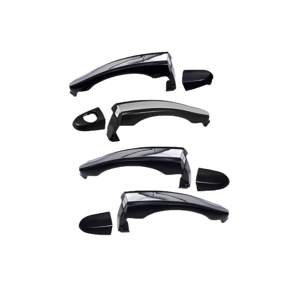 YMYYQW Car Outer Door Handle for Azera 2006 2007 2008 2009 2010 2011 Car Exterior Outside Door Handle Front Right Replacement 82651-3L000 83652-3L000