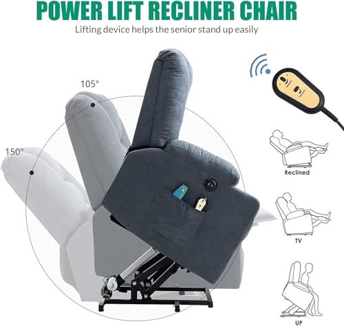 Sillón reclinable con masaje y calor Otro miniatura 3