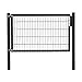 Produktbild Camas Industrietor ca. 1030 mm x 1500 mm anthrazit (RAL 7016) das robuste Gartentor für Doppelstabmattenzaun